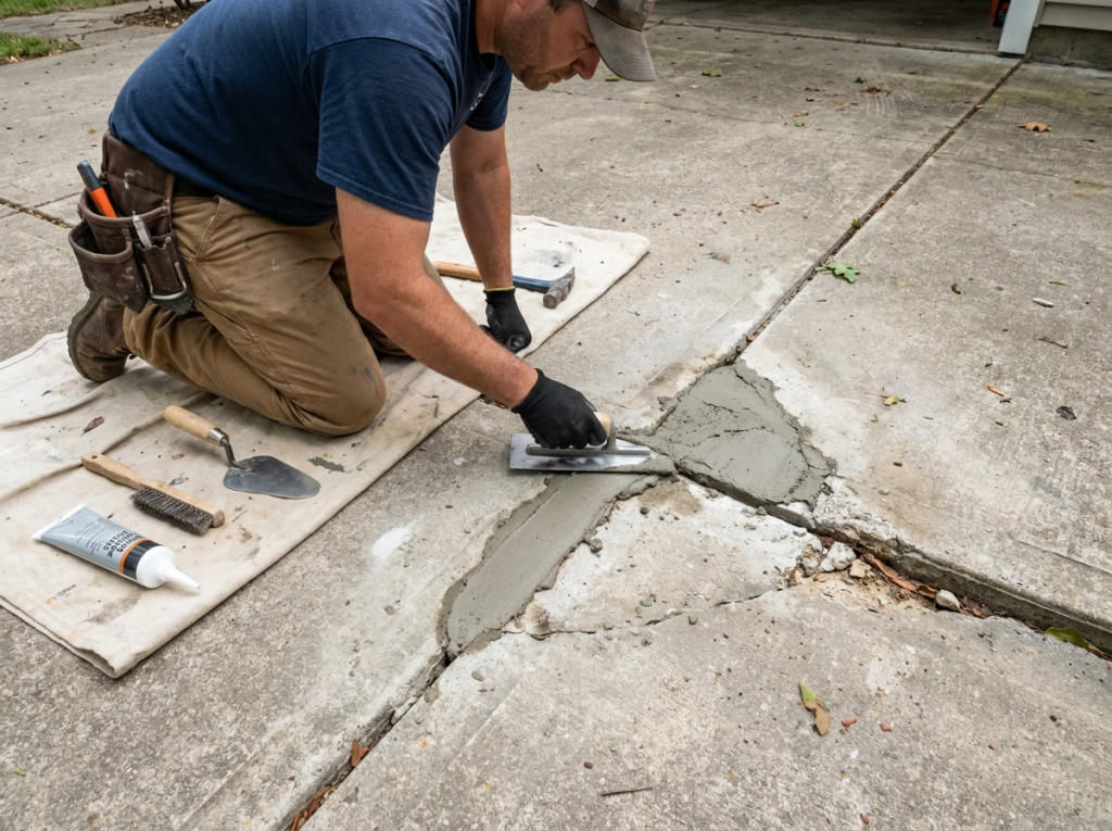 Crack and Localized Surface Repair Crack and Localized Surface Repair