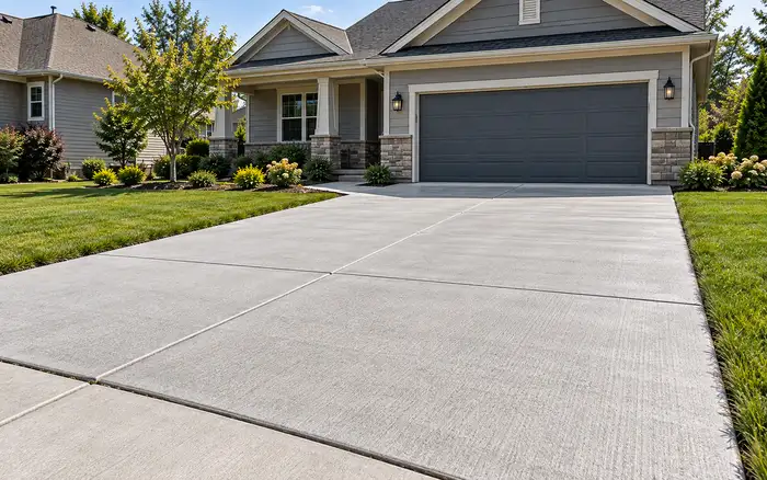 concrete driveway columbus ohio