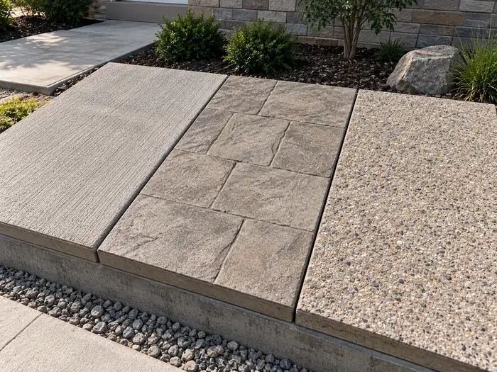 concrete driveway finishes columbus ohio
